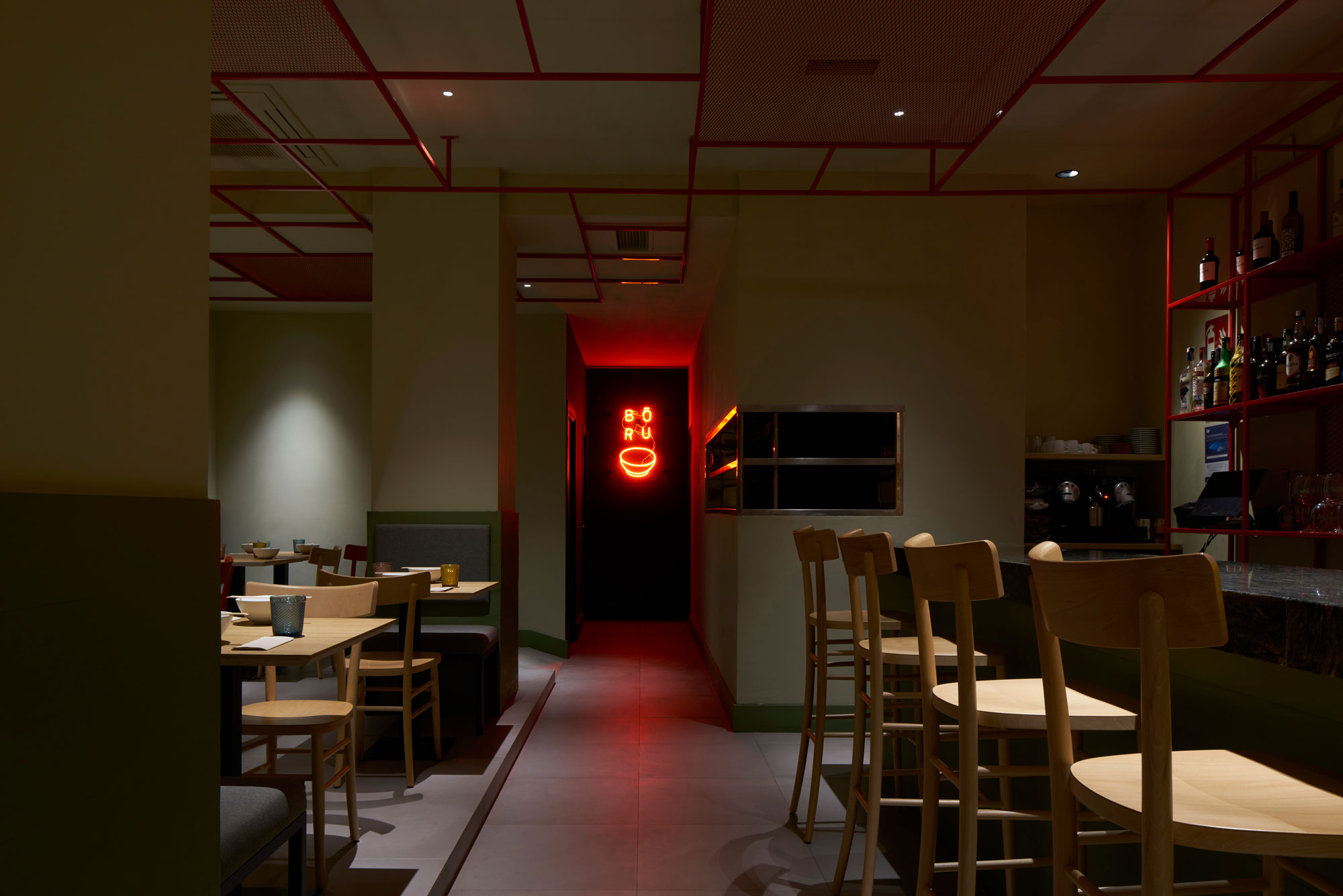 Restaurante Boru Fotografía de interiores Mayte Piera